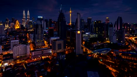 Kuala-Lumpur-Sunrise-Zeitraffer