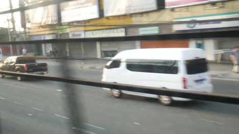 Window-view-from-a-train-in-Manila