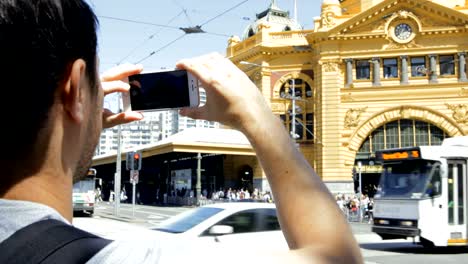 Tomar-fotos-de-la-estación-de-Flinders-Street