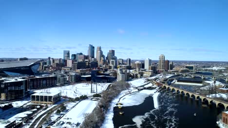 Aerial-Hyperlapse-of-Downtown-Minneapolis