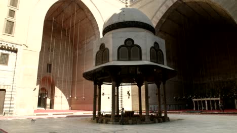 Moschee-von-Sultan-Hassan-in-Kairo,-Ägypten