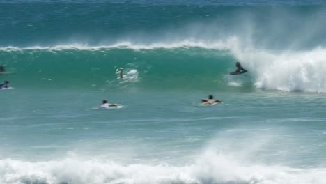 tracking-shot-of-a-kirra-bodyboard-surfer