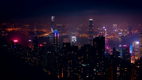 Hong-Kong-Skyline-der-Innenstadt.-Hongkong,-China