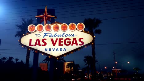 Welcome-to-fabulous-Las-Vegas-Sign-at-night-in-4K