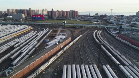 Aéreo-carretera-Nueva-York-Brooklyn