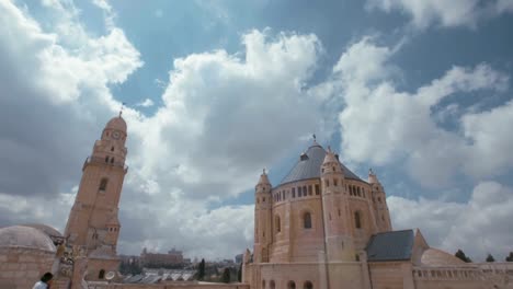 Die-Dormitio-Abtei-in-Altstadt-Jerusalem