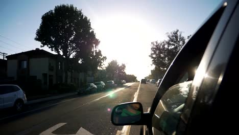 POV-driving-a-car-in-California-in-slow-motion-180fps