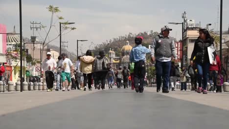 Menschen-in-Mexiko-Stadt