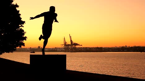 Stanley-Park-amanecer,-Vancouver