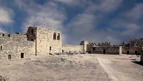 Ruinas-del-castillo-de-Azraq,-Jordania-del-este-central,-100-km-al-este-de-Amman,-Jordania