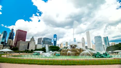 Chicago-Fountain-Time-Lapse-Downtown-4K-1080P