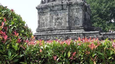 Buddhistischer-Tempel-in-Magelang,-Java,-Indonesien