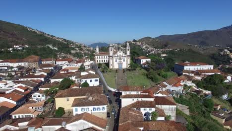 Ouro-Preto-en-Minas-Gerais,-Brasil