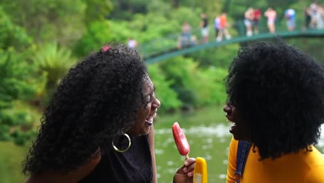 Teenage-Girls-eating-ice-cream