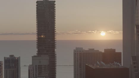 Sonnenaufgang-in-Chicago