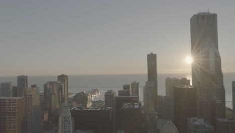 Chicago-Lake-Michigan-Sonnenaufgang