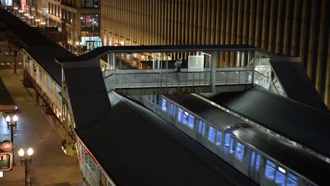 Tren-de-Chicago.-Transporte-público-en-la-ciudad-de-Chicago.-Illinois,-Estados-Unidos-de-América.