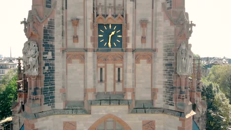 Luftbild-Drohne-Ansicht.-Deutschland-Düsseldorf-Kirche-St.-Peter.-Panorama-von-Düsseldorf