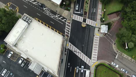 Aerial-of-Downtown-Tampa,-Florida