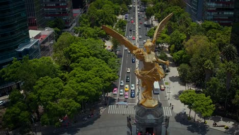 Angel-de-la-Independencia,-Mexico-City