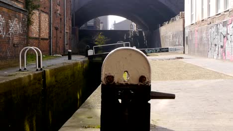 Canal-Lock-Tracking-Shot