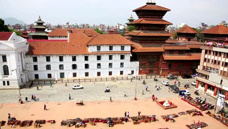 Täglich-Verkehr-in-Kathmandu