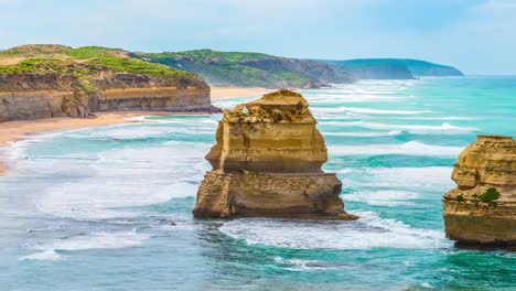 the-Twelve-Apostles-Bergkette,-Victoria,-Australien