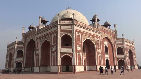 Restaurante-Humayun-tumba,-Delhi