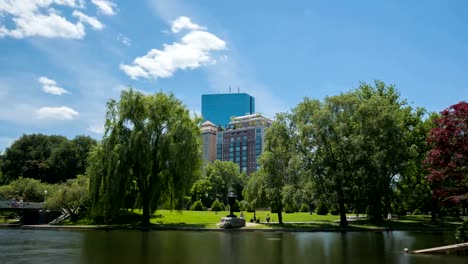 Time-lapse-Boston-Public-Garden