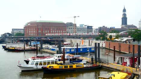 View-city-train-aerial