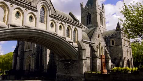 Catedral-de-la-iglesia-de-Cristo-de-Dublín,-Irlanda.