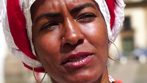 Brazilian-woman-of-African-descent,-Bahia,-Brazil