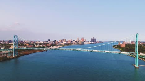 Ambassador-bridge-aerial-Detroit