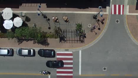 Top-View-of-Cars-in-a-Street