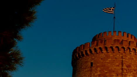 Weißer-Turm,-Thessaloniki,-Griechenland