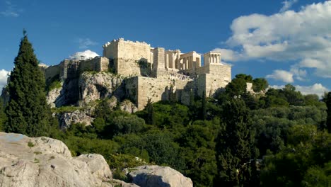 Tiro-de-Gordeous-de-la-Acrópolis-en-Grecia