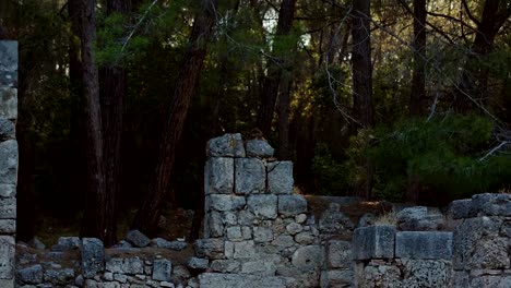 Ruins-of-an-Ancient-Fortress-at-Sunset