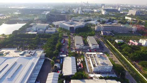 Aussicht-Stadt-Bankok,-Thailand