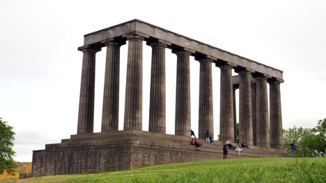 carlton-hill-national-monument,-scotland,-united-kingdom