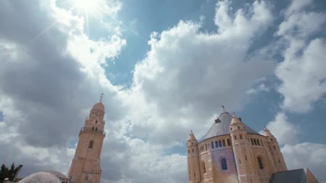 La-Dormición-de-la-abadía-en-la-ciudad-vieja-de-Jerusalén