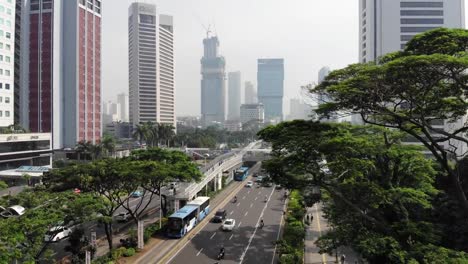 Vista-aérea-de-la-ciudad-de-Yakarta