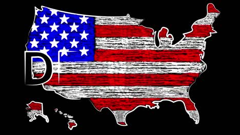 Detroit-Animation.-USA-the-name-of-the-country.-Coloring-the-map-and-flag.