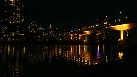 Vancouver-Canada-nightdowntown-waterfront