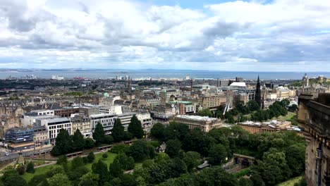 Luftbild-von-Edinburgh,-Schottland