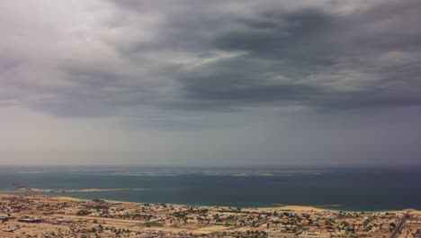 dubai-roof-top-europe-islands-bay-panorama-4k-time-lapse-united-arab-emirates