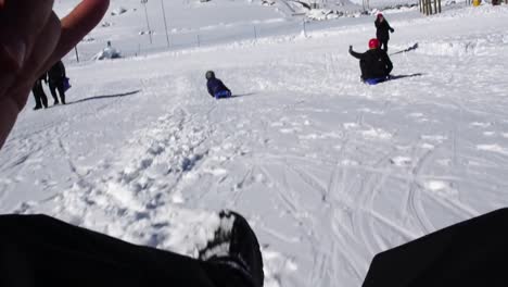 Sliding-on-Snow