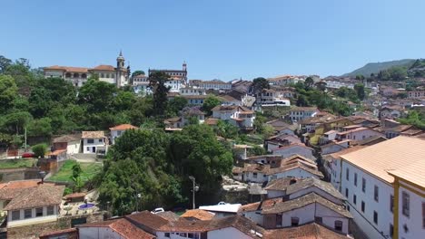 Ouro-Preto-en-Minas-Gerais,-Brasil