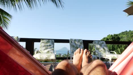 Relaxing-in-the-hammock