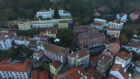 Aerial-View-of-Sintra,-Portugal