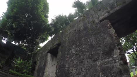 16th-century-walled-city-relics-and-remnants-Founded-by-Miguel-Lopez-de-Legazpi.-tracking-shot